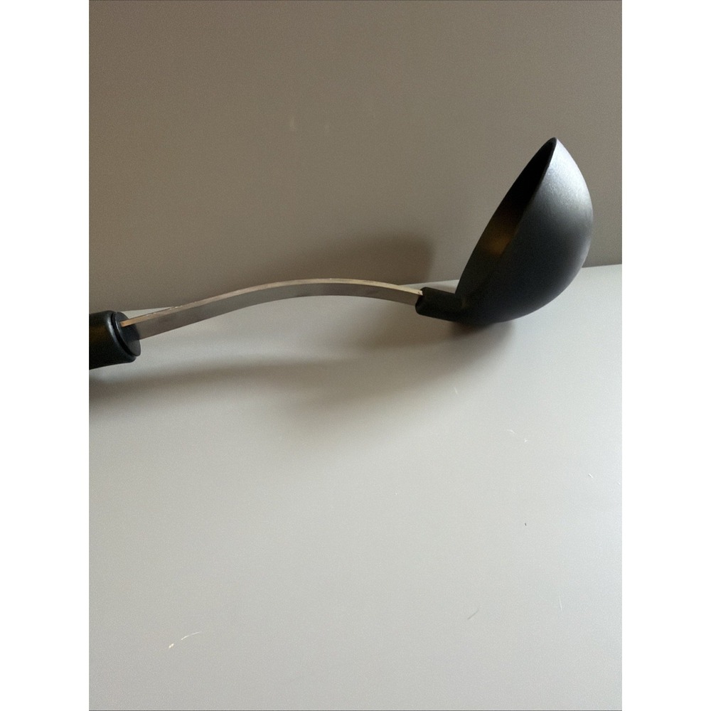 Sabatier Soup Sauce Gravy Ladle Stainless Steel Nylon Black - Picture 4 of 7